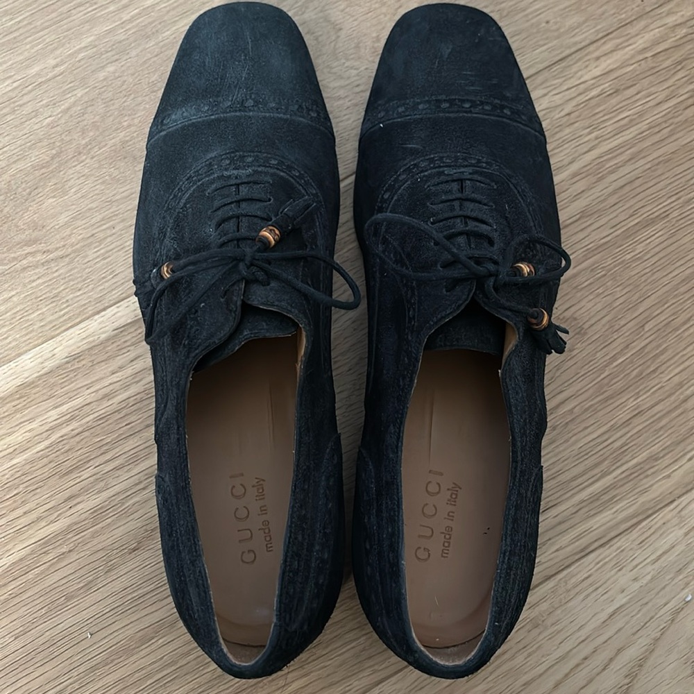 Men’s, Guicci loafers black size 10